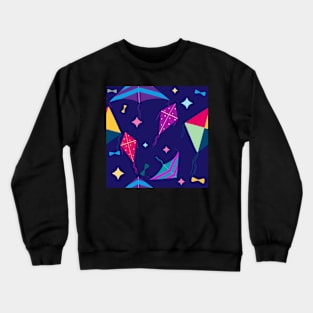 Kite Pattern - Basant Crewneck Sweatshirt